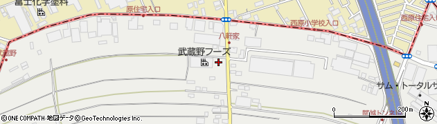 埼玉県入間郡三芳町上富2018周辺の地図