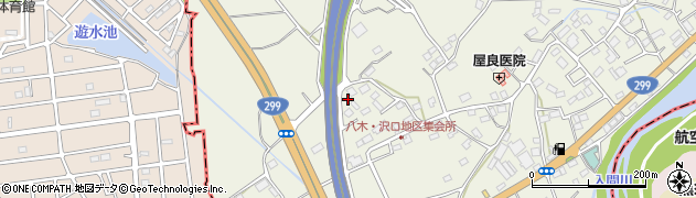 埼玉県狭山市笹井2641周辺の地図
