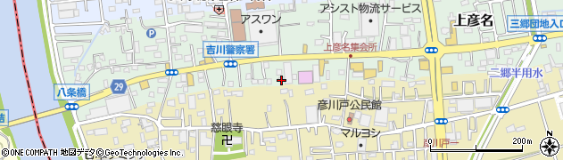 埼玉県三郷市上彦名211周辺の地図