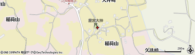 千葉県成田市久井崎301周辺の地図