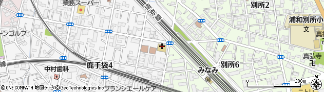さいたま市立　武蔵浦和保育園周辺の地図