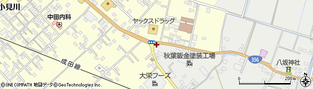 セブンイレブン小見川東店周辺の地図