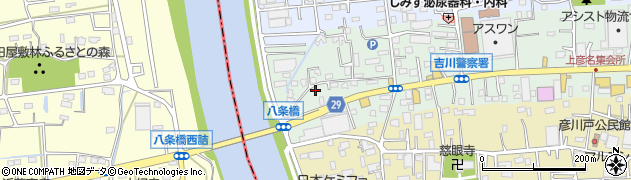 埼玉県三郷市上彦名46周辺の地図