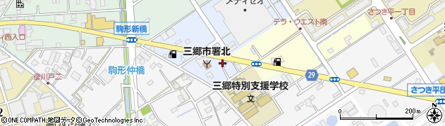 埼玉県三郷市上彦川戸890周辺の地図