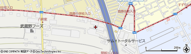 埼玉県入間郡三芳町上富2049周辺の地図