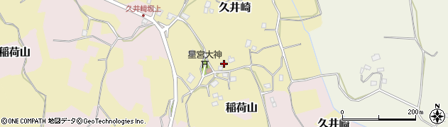 千葉県成田市久井崎312周辺の地図
