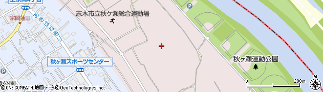 埼玉県志木市宗岡周辺の地図