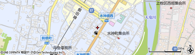 シーガルジャパンクリーニング伊那北店周辺の地図