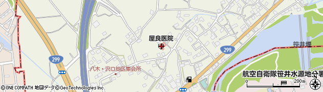 埼玉県狭山市笹井2574周辺の地図