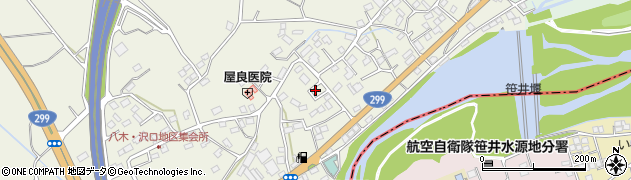 埼玉県狭山市笹井3029周辺の地図