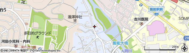 埼玉県飯能市矢颪655周辺の地図