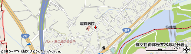 埼玉県狭山市笹井2557周辺の地図
