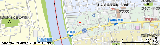 埼玉県三郷市上彦名43周辺の地図