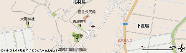 千葉県成田市北羽鳥2026周辺の地図