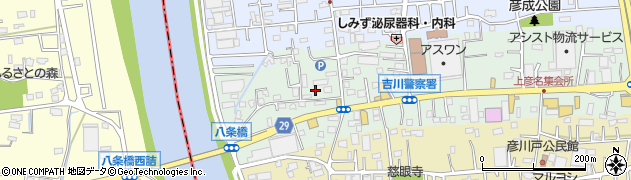 埼玉県三郷市上彦名99周辺の地図