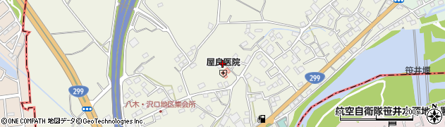 埼玉県狭山市笹井2575周辺の地図