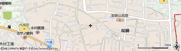 埼玉県飯能市双柳818周辺の地図