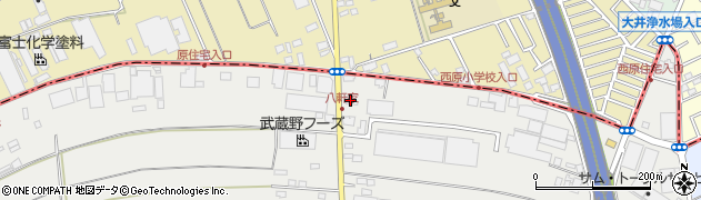 埼玉県入間郡三芳町上富2054周辺の地図