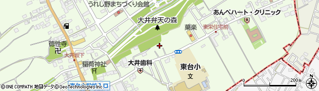 埼玉県ふじみ野市大井694周辺の地図