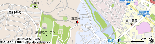 滝沢神社周辺の地図
