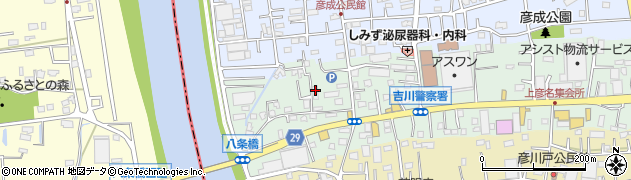 埼玉県三郷市上彦名93周辺の地図