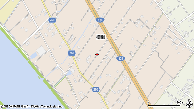〒314-0113 茨城県神栖市横瀬の地図