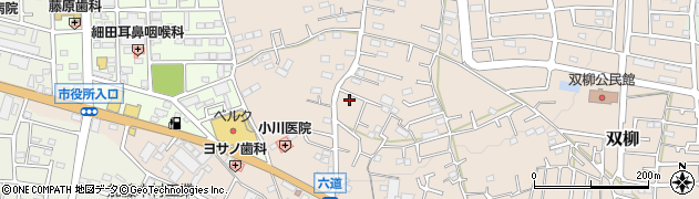 埼玉県飯能市双柳703周辺の地図