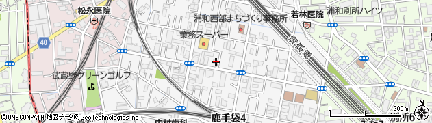 有限会社埼玉産栄電器周辺の地図