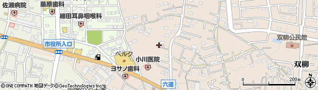 埼玉県飯能市双柳660周辺の地図