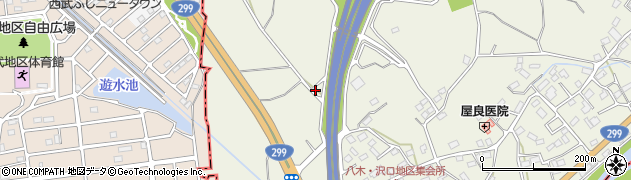 埼玉県狭山市笹井2621周辺の地図