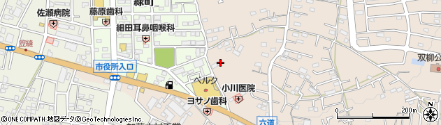 埼玉県飯能市双柳681周辺の地図