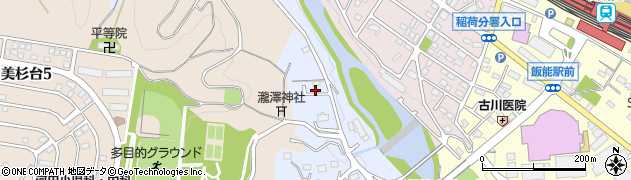 埼玉県飯能市矢颪660周辺の地図