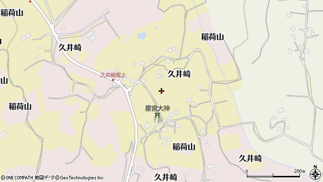 〒287-0232 千葉県成田市久井崎の地図