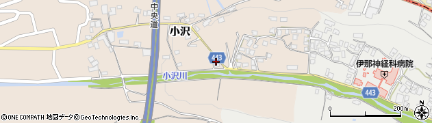 長野県伊那市小沢7999周辺の地図