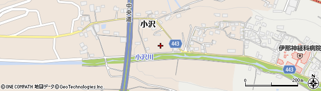 長野県伊那市小沢7973周辺の地図
