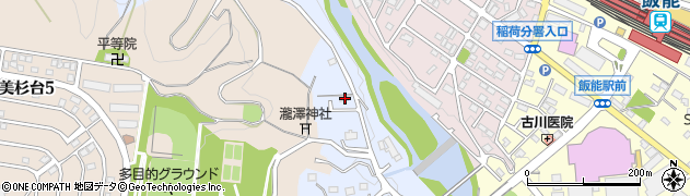埼玉県飯能市矢颪668周辺の地図