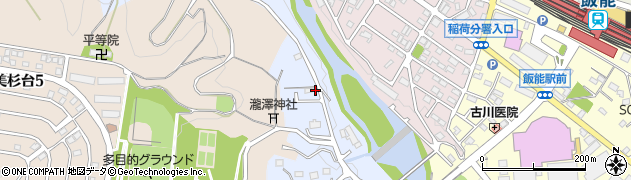 埼玉県飯能市矢颪669周辺の地図