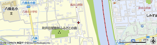 埼玉県八潮市八條3970周辺の地図