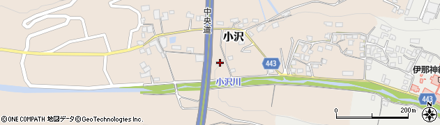 長野県伊那市小沢7971周辺の地図