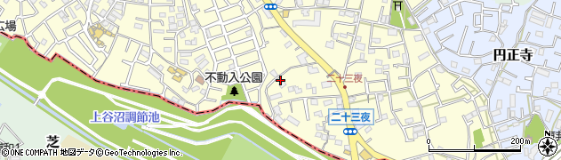 埼玉県さいたま市南区太田窪2812周辺の地図