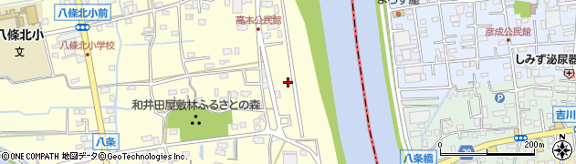 埼玉県八潮市八條3973周辺の地図