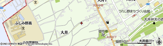 埼玉県ふじみ野市大井986周辺の地図