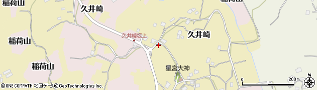 千葉県成田市久井崎224周辺の地図
