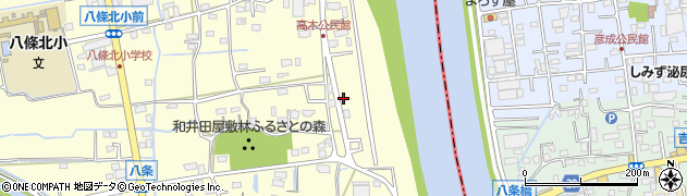埼玉県八潮市八條3972周辺の地図