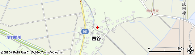 千葉県成田市四谷840周辺の地図