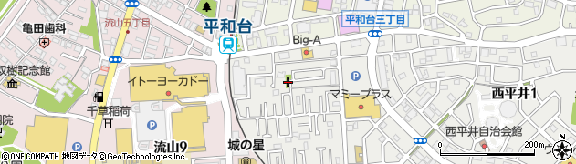 西平井1号公園周辺の地図