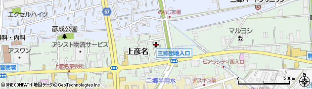 埼玉県三郷市上彦名333-31周辺の地図