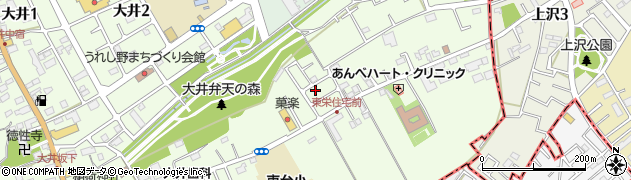 埼玉県ふじみ野市大井662周辺の地図