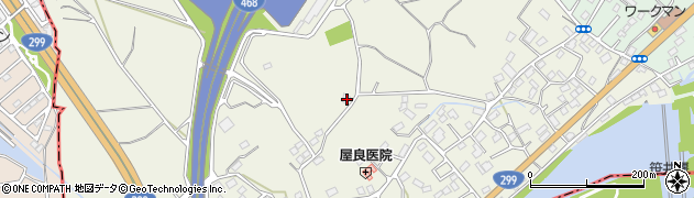 埼玉県狭山市笹井2564周辺の地図