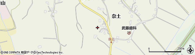 千葉県成田市奈土718周辺の地図